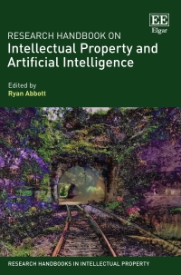 Cover image: Research Handbook on Intellectual Property and Artificial Intelligence 1st edition 9781800881891