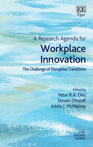 Cover image: A Research Agenda for Workplace Innovation 1st edition 9781800881938