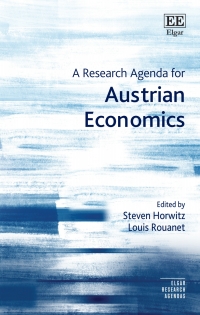Imagen de portada: A Research Agenda for Austrian Economics 1st edition 9781800882256