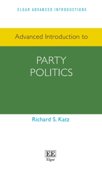 Omslagafbeelding: Advanced Introduction to Party Politics 1st edition 9781800882485