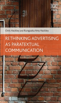 Cover image: Rethinking Advertising as Paratextual Communication 1st edition 9781800882614