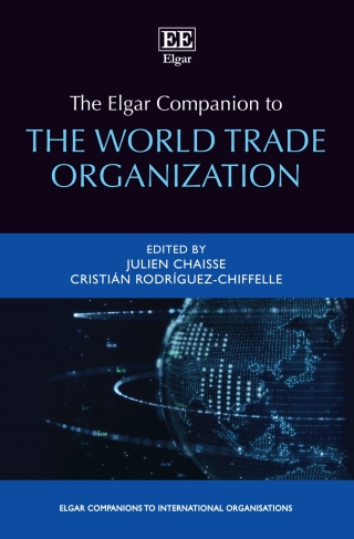 Imagen de portada: The Elgar Companion to the World Trade Organization 1st edition 9781800882850
