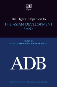 Cover image: The Elgar Companion to the Asian Development Bank 1st edition 9781800882959