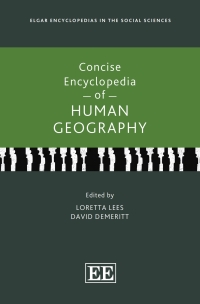 صورة الغلاف: Concise Encyclopedia of Human Geography 1st edition 9781800883482