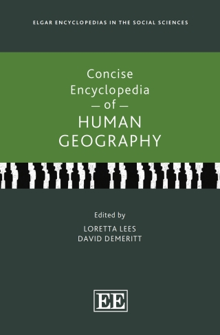 Cover image: Concise Encyclopedia of Human Geography 1st edition 9781800883482