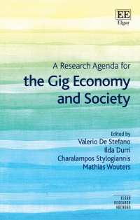 Cover image: A Research Agenda for the Gig Economy and Society 1st edition 9781800883505