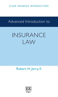 Cover image: Advanced Introduction to Insurance Law 1st edition 9781800884212