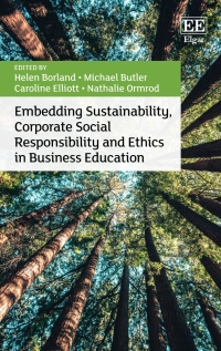 Cover image: Embedding Sustainability, Corporate Social Responsibility and Ethics in Business Education 1st edition 9781800885998