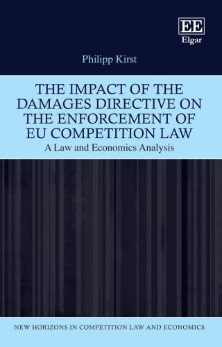 Cover image: The Impact of the Damages Directive on the Enforcement of EU Competition Law 1st edition 9781800887510