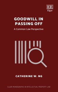 Cover image: Goodwill in Passing Off 1st edition 9781847209009