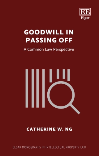 Imagen de portada: Goodwill in Passing Off 1st edition 9781847209009