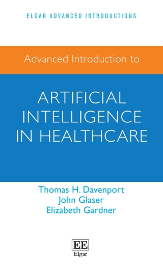 Cover image: Advanced Introduction to Artificial Intelligence in Healthcare 1st edition 9781800888081