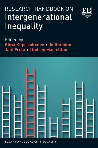 Cover image: Research Handbook on Intergenerational Inequality 1st edition 9781800888258