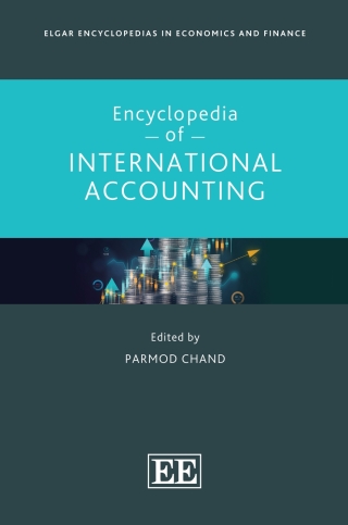 Cover image: Encyclopedia of International Accounting 1st edition 9781800889705