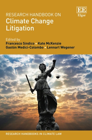 Cover image: Research Handbook on Climate Change Litigation 1st edition 9781800889774