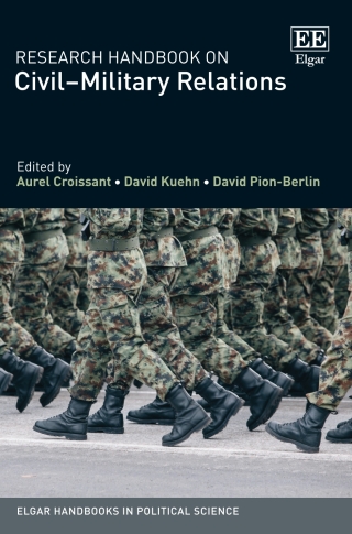 Cover image: Research Handbook on Civil–Military Relations 1st edition 9781800889835
