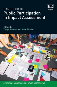 Cover image: Handbook of Public Participation in Impact Assessment 1st edition 9781800889989