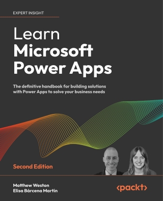 Cover image: Learn Microsoft Power Apps 2nd edition 9781801070645