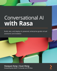 Imagen de portada: Conversational AI with Rasa 1st edition 9781801077057