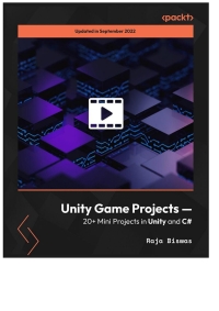 Omslagafbeelding: Unity Game Projects — 20+ Mini Projects in Unity and C# 1st edition 9781801074261