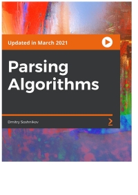 表紙画像: Parsing Algorithms 1st edition 9781801074445