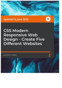 Cover image: CSS Modern Responsive Web Design - Create Five Different Websites 1st edition 9781801074940
