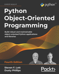 Cover image: Python Object-Oriented Programming 4th edition 9781801077262