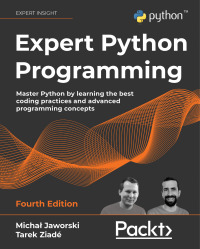Cover image: Expert Python Programming 4th edition 9781801071109