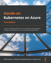 Imagen de portada: Hands-on Kubernetes on Azure 3rd edition 9781801079945
