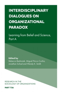 Cover image: Interdisciplinary Dialogues on Organizational Paradox 9781801171847