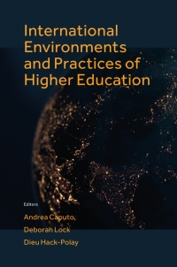 صورة الغلاف: International Environments and Practices of Higher Education 9781801175913