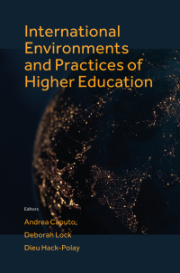 Cover image: International Environments and Practices of Higher Education 9781801175913