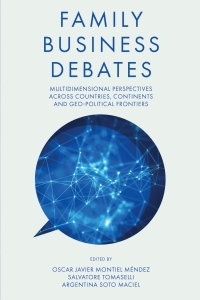 Cover image: Family Business Debates 9781801176675