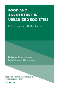 Immagine di copertina: Food and Agriculture in Urbanized Societies 9781801177719