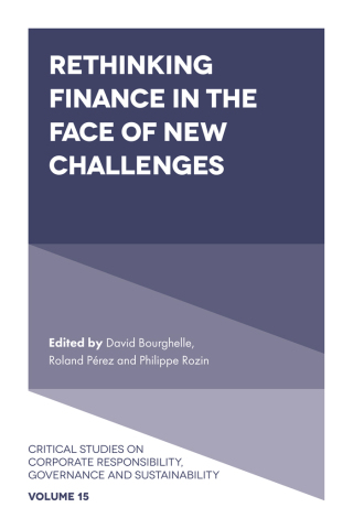 Cover image: Rethinking Finance in the Face of New Challenges 9781801177894