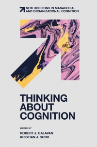 Cover image: Thinking about Cognition 9781801178259