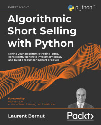 表紙画像: Algorithmic Short Selling with Python 1st edition 9781801815192