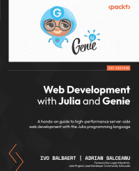 Imagen de portada: Web Development with Julia and Genie 1st edition 9781801811132