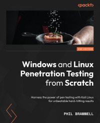 Omslagafbeelding: Windows and Linux Penetration Testing from Scratch 2nd edition 9781801815123
