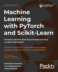 Immagine di copertina: Machine Learning with PyTorch and Scikit-Learn 1st edition 9781801819312