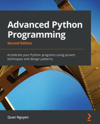 Cover image: Advanced Python Programming 2nd edition 9781801814010