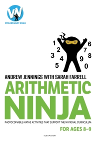 表紙画像: Arithmetic Ninja for Ages 8-9 1st edition 9781801990639