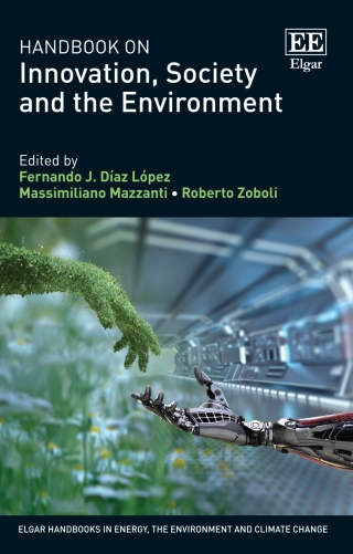 Cover image: Handbook on Innovation, Society and the Environment 1st edition 9781802200058