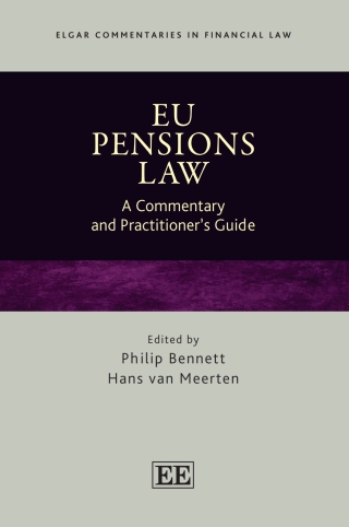 Imagen de portada: EU Pensions Law 1st edition 9781802200218