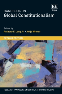 Omslagafbeelding: Handbook on Global Constitutionalism 2nd edition 9781802200256