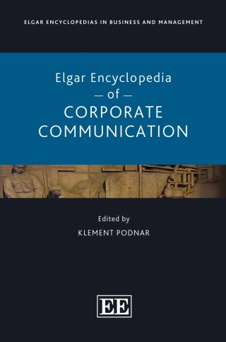 Cover image: Elgar Encyclopedia of Corporate Communication 1st edition 9781802200867