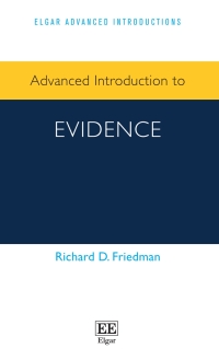 Cover image: Advanced Introduction to Evidence 1st edition 9781802201802
