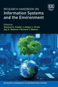 Cover image: Research Handbook on Information Systems and the Environment 1st edition 9781802201857