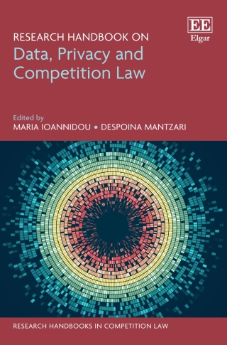 Imagen de portada: Research Handbook on Data, Privacy and Competition Law 1st edition 9781802202328
