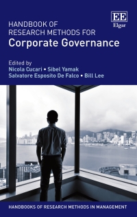 表紙画像: Handbook of Research Methods for Corporate Governance 1st edition 9781802202885